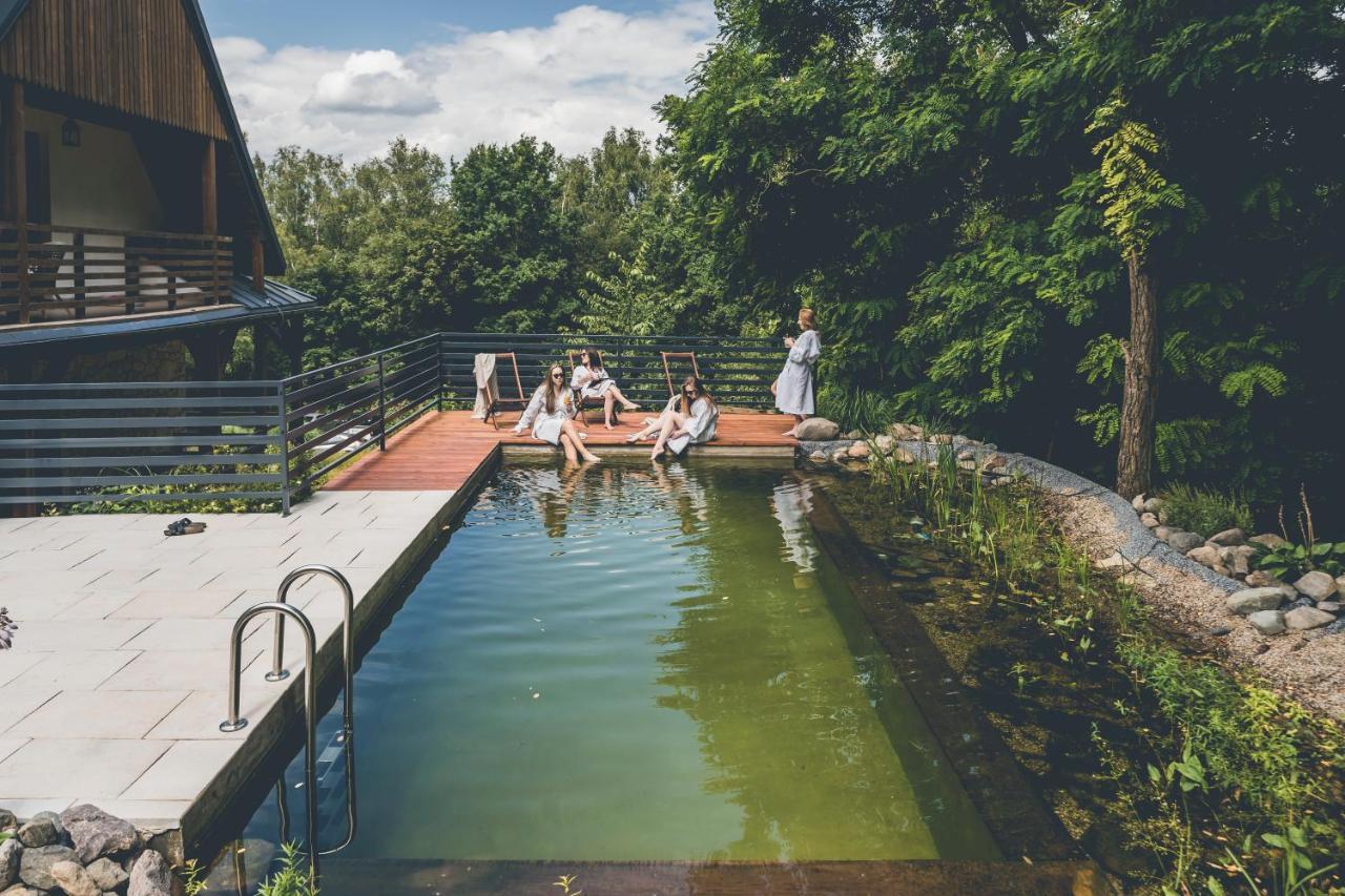 Lubinowe Wzgorze - Wioska Zdrowia Hotel Nałęczów Kültér fotó