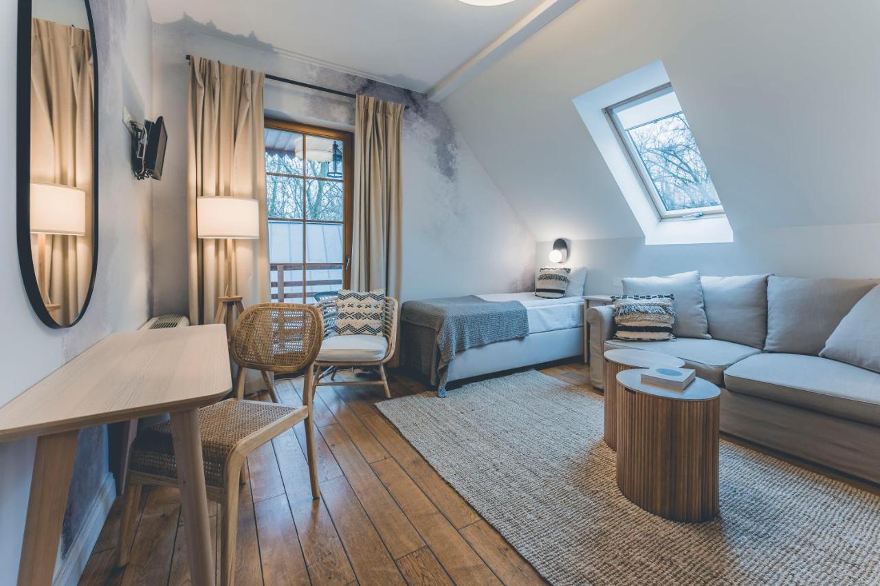 Lubinowe Wzgorze - Wioska Zdrowia Hotel Nałęczów Kültér fotó