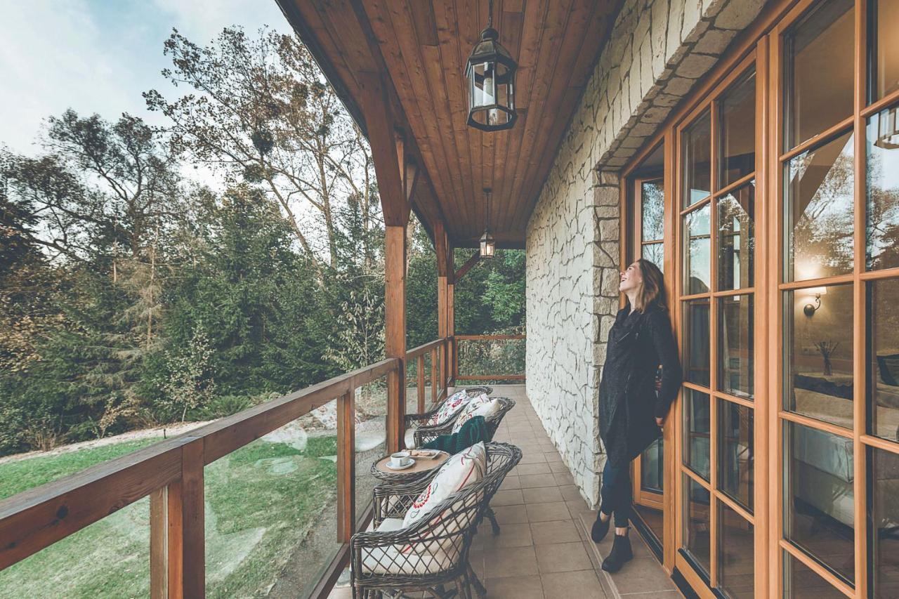 Lubinowe Wzgorze - Wioska Zdrowia Hotel Nałęczów Kültér fotó